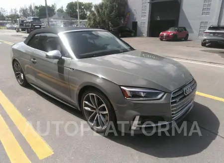 AUDI S5 CABRIOLET 2019 vin WAU24GF51KN010340 from auto auction Iaai