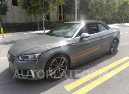 AUDI S5 CABRIOLET 2019 vin WAU24GF51KN010340 from auto auction Iaai