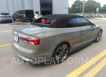 AUDI S5 CABRIOLET 2019 vin WAU24GF51KN010340 from auto auction Iaai