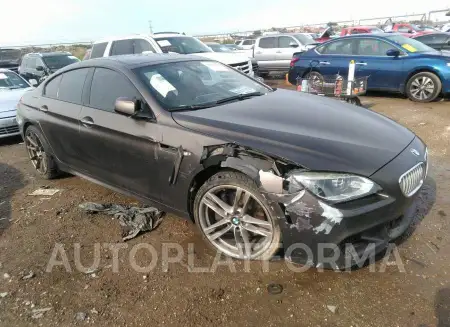 BMW 6 Series 2015 2015 vin WBA6B2C54FGB99383 from auto auction Iaai