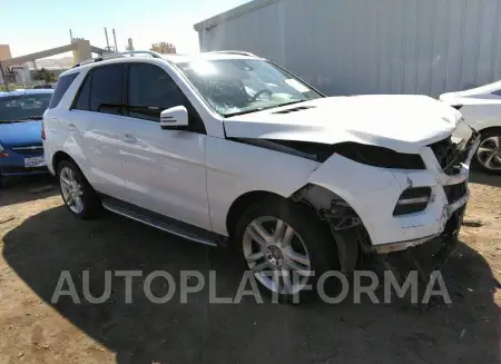 MERCEDES-BENZ M-CLASS 2015 vin 4JGDA0EB5FA470662 from auto auction Iaai