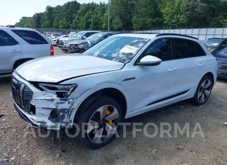 AUDI E-TRON 2022 vin WA1LAAGE6NB038422 from auto auction Iaai