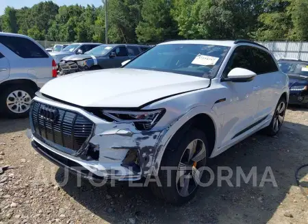 AUDI E-TRON 2022 vin WA1LAAGE6NB038422 from auto auction Iaai