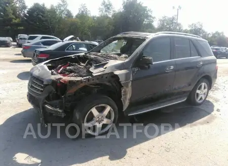 MERCEDES-BENZ M-CLASS 2015 vin 4JGDA5GB6FA510192 from auto auction Iaai