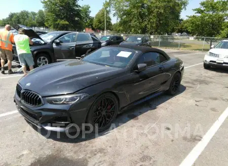 BMW 8 SERIES 2019 vin WBAFY4C53KBX29597 from auto auction Iaai