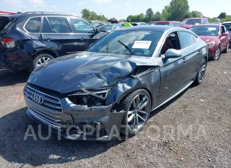 AUDI S5 SPORTBACK 2018 vin WAUC4CF54JA100097 from auto auction Iaai