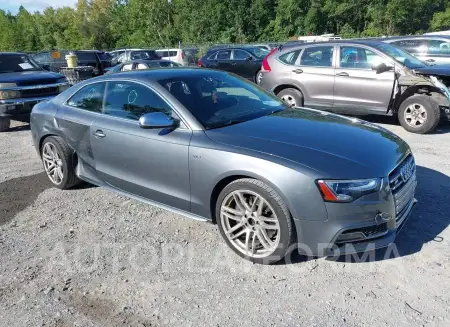 Audi S5 2015 2015 vin WAUCGAFR5FA011211 from auto auction Iaai