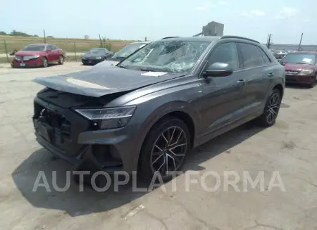 AUDI Q8 2020 vin WA1EVAF13LD024040 from auto auction Iaai