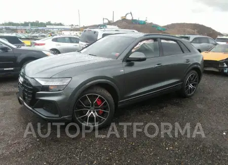 AUDI Q8 2021 vin WA1EVAF16MD033106 from auto auction Iaai