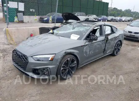 AUDI S5 SPORTBACK 2023 vin WAUC4CF50PA033412 from auto auction Iaai