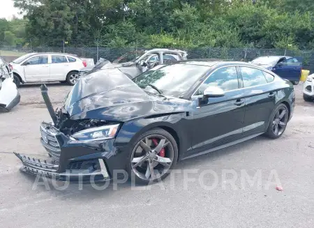 AUDI S5 SPORTBACK 2018 vin WAUC4CF57JA070058 from auto auction Iaai