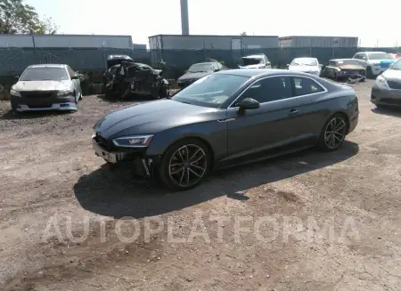 AUDI S5 COUPE 2018 vin WAUR4AF58JA101820 from auto auction Iaai