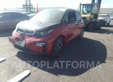 BMW I3 2019 vin WBY8P2C58K7E53053 from auto auction Iaai