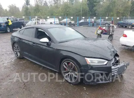 AUDI S5 SPORTBACK 2018 vin WAUB4CF51JA003743 from auto auction Iaai