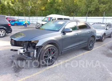 AUDI Q8 2021 vin WA1EVAF17MD016301 from auto auction Iaai