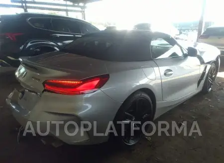 BMW Z4 2020 vin WBAHF9C0XLWW43133 from auto auction Iaai