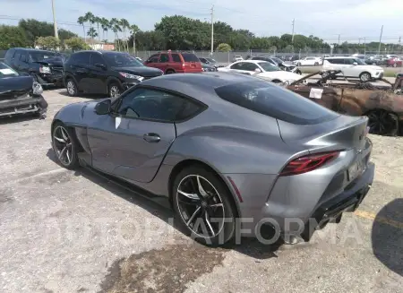 TOYOTA GR SUPRA 2020 vin WZ1DB4C01LW033798 from auto auction Iaai