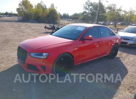 AUDI S4 2015 vin WAUBGAFL9FA073797 from auto auction Iaai