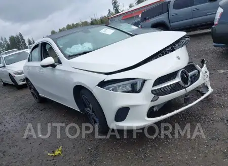 MERCEDES-BENZ A-CLASS 2022 vin W1K3G4FB5NJ356797 from auto auction Iaai