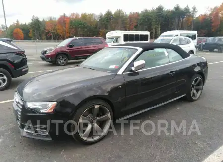 AUDI S5 2015 vin WAUCGAFH0FN004120 from auto auction Iaai