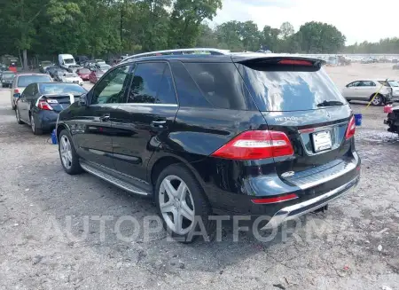 MERCEDES-BENZ M-CLASS 2015 vin 4JGDA2EB3FA558072 from auto auction Iaai