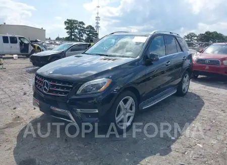 MERCEDES-BENZ M-CLASS 2015 vin 4JGDA2EB3FA558072 from auto auction Iaai