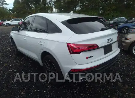 AUDI SQ5 SPORTBACK 2022 vin WA124AFYXN2135735 from auto auction Iaai