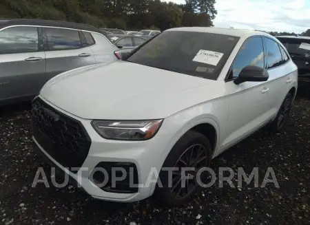 AUDI SQ5 SPORTBACK 2022 vin WA124AFYXN2135735 from auto auction Iaai