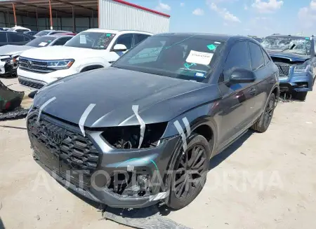 AUDI SQ5 SPORTBACK 2022 vin WA124AFY2N2037332 from auto auction Iaai