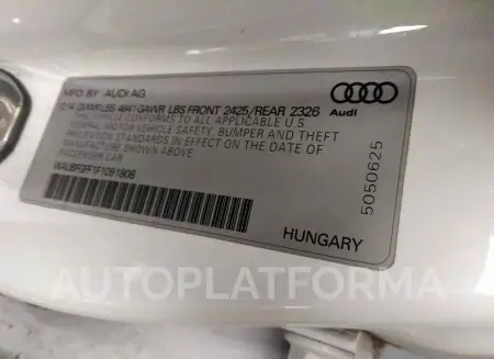 AUDI S3/A3 2015 vin WAUBFGFF1F1091808 from auto auction Iaai