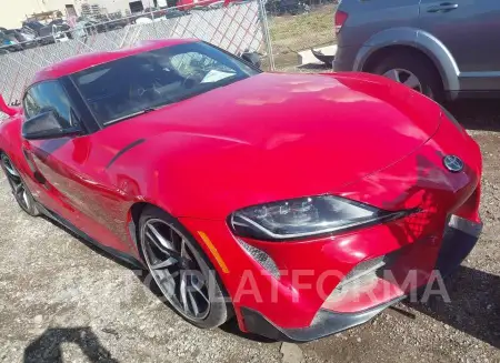 Toyota Supra 2021 2021 vin WZ1DB0C09MW035177 from auto auction Iaai