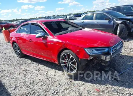 AUDI S4 2018 vin WAUB4AF49JA003212 from auto auction Iaai