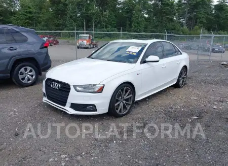 AUDI S4 2016 vin WAUBGAFL5GA006194 from auto auction Iaai