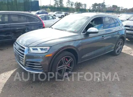 AUDI SQ5 2018 vin WA1A4AFY5J2117486 from auto auction Iaai