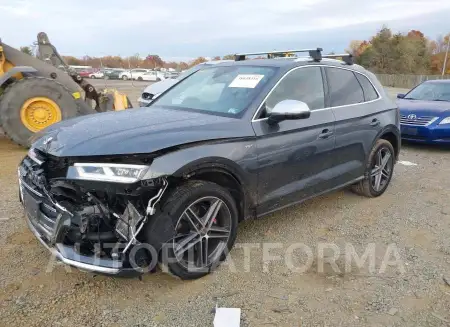 AUDI SQ5 2018 vin WA1A4BFY1J2222323 from auto auction Iaai