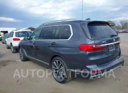 BMW X7 2020 vin 5UXCW2C04L9B49743 from auto auction Iaai