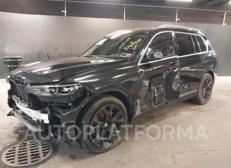 BMW X7 2021 vin 5UXCW2C04M9F27478 from auto auction Iaai