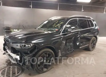 BMW X7 2021 vin 5UXCW2C04M9F27478 from auto auction Iaai