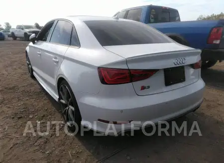 AUDI S3 2016 vin WAUB1GFF3G1028709 from auto auction Iaai