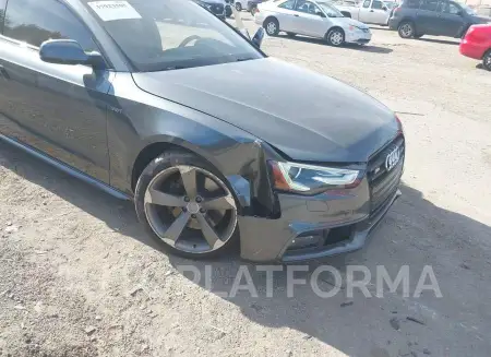 AUDI S5 2015 vin WAUCGAFR1FA052807 from auto auction Iaai