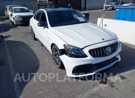 Mercedes-Benz C63 AMG 2019 2019 vin 55SWF8HB3KU316296 from auto auction Iaai