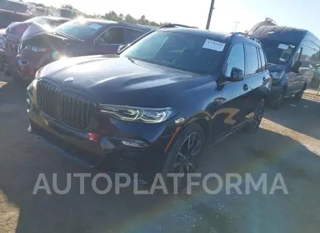 BMW X7 2020 vin 5UXCW2C0XL9C21707 from auto auction Iaai