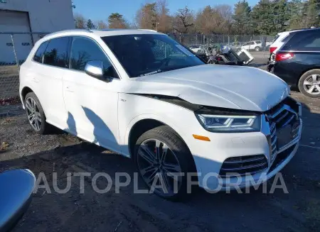 AUDI SQ5 2018 vin WA1A4AFY2J2137100 from auto auction Iaai