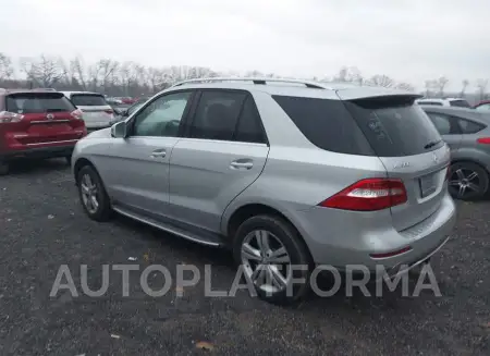 MERCEDES-BENZ ML 350 2015 vin 4JGDA5HB7FA518123 from auto auction Iaai