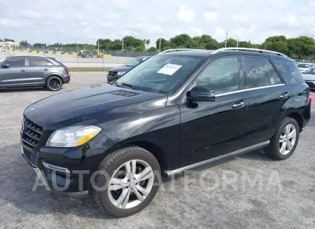 MERCEDES-BENZ ML 350 2015 vin 4JGDA5JB7FA546403 from auto auction Iaai