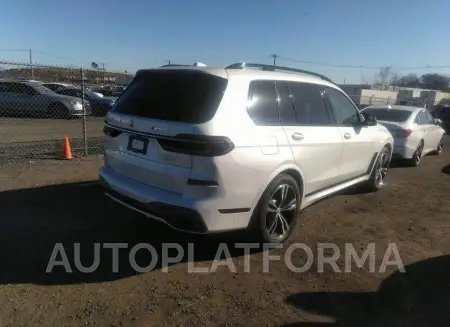 BMW X7 2023 vin 5UX33EM02P9P19461 from auto auction Iaai