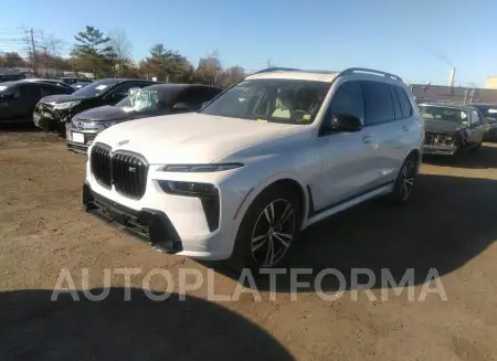 BMW X7 2023 vin 5UX33EM02P9P19461 from auto auction Iaai