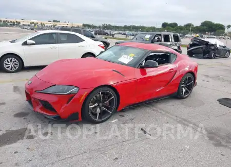 TOYOTA GR SUPRA 2022 vin WZ1DB0C05NW052978 from auto auction Iaai