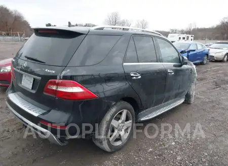 MERCEDES-BENZ ML 400 2015 vin 4JGDA5GBXFA532938 from auto auction Iaai