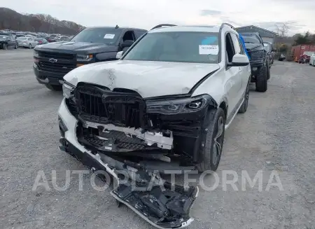 BMW X7 2020 vin 5UXCW2C07L9B66343 from auto auction Iaai